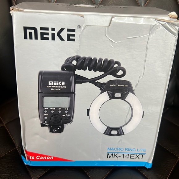 meike Other - Meike iTTL TTL LED Macro Ring Flash Light for cannon like new